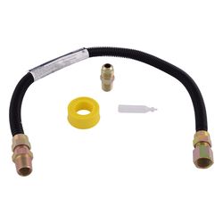 Eastman 1/2 in. MIP in. X 1/2 in. D MIP 24 in. Stainless Steel Installation Kit