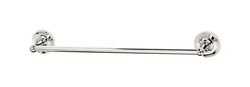 Oakbrook Collection Polish Chrome Towel Bar 18 in. L Zinc