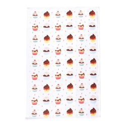 Mrs. Andersons Baking White Cotton Cupcake Kitchen Towel