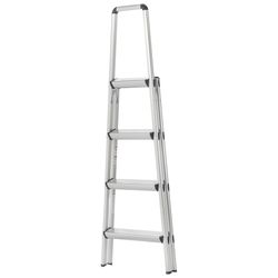 Xtend+Climb Home Series 64 in. H X 21 in. W X 34.6 in. D 225 lb. cap. 4 step Aluminum Step Stool