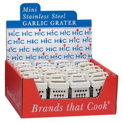 Harold Import Brands That Cook Silver Stainless Steel Mini Garlic Grater