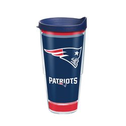 Tervis NFL 24 oz New England Patriots Multicolored BPA Free Tumbler with Lid