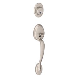 Schlage Plymouth Satin Nickel Handleset