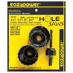 Eazypower ISOMAX Carbon Steel Hole Saw Set