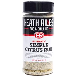 Heath Riles BBQ Simple Citrus BBQ Rub 12 oz