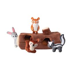 Pet Shop by Fringe Studio For Dog Assorted Plush Branch Out Dog Toy 1 pk