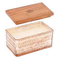 Karma Pink Apple Blossom Scent Hobnail Candle