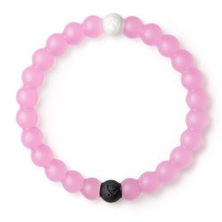 Lokai Unisex Breast Cancer Round Pink Bracelet Water Resistant Size 7.5