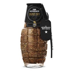 The General's Hot Sauce Dust Off Bar-B-Q Rub/Seasoning 6 oz