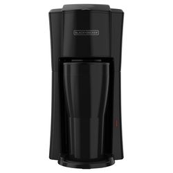 Black+Decker 16 oz Black Single Serve Coffee Maker