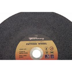Forney 12 in. D X 1 in. X 3/32 in. thick Aluminum Oxide Metal Cutting Wheel 1 pc