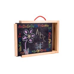 Schylling Chalkboard Brief Case Black/Brown