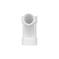 Charlotte Pipe 3 in. Hub X 3 in. D Hub PVC Wye 1 pk