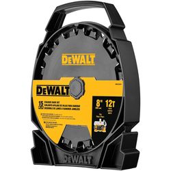 DEWALT 8 in. D Carbide Dado Blade Set 12 teeth 15 pc