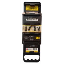 StealthMounts DeWalt MAX/XR and FlexVolt Battery Rack Black