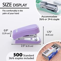 Bazic Products Mini Stapler Set