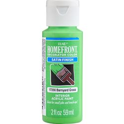 Homefront Satin Barnyard Grass Hobby Paint 2 oz
