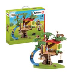 Schleich Farm World Adventure Tree House Toy Multicolored
