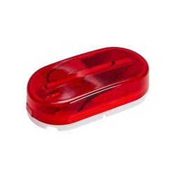 TowSmart Red Oval Clearance/Side Marker Light