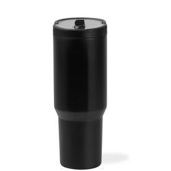 Hydrojug Sport 32 oz Black Sport 32oz Sports Water Bottle w/Straw
