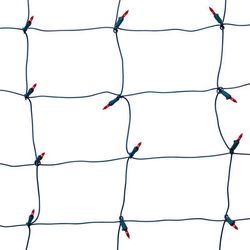 Celebrations Classic LED T5 Red 100 ct Net Christmas Lights 4 ft.