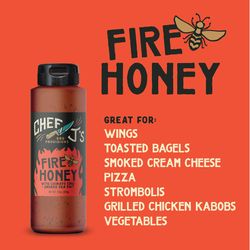 Chef J's BBQ Provisions Sweet and Spicy Fire Honey 12 oz