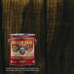 Ready Seal Goof Proof Semi-Transparent Flat Mission Brown Oil-Based Penetrating Wood Stain/Sealer 1