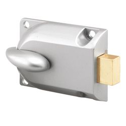 Prime-Line 1.5 in. W X 3.75  L Diecast Deadbolt Lock