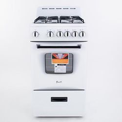 Avanti 2.1 cu ft White Gas Range 750 W