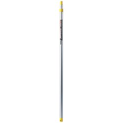Mr. LongArm Twist-Lok Telescoping 3.3-6.1 ft. L X 1 in. D Aluminum Extension Pole Silver