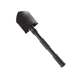 Stansport Black Shovel 3.75 in. W X 12 in. L 1 pk