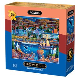 Dowdle Personal Puzzle Acadia National Park Multicolored 210 pc