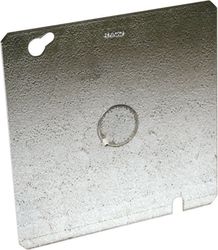 Raco Square Steel 2 gang 4-11/16 in. H X 4-11/16 in. W Box Cover