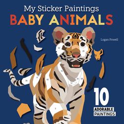 My Sticker Paintings Baby Animals Sticker Book
