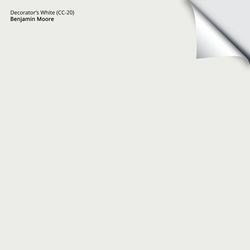 Benjamin Moore Decorator's White Peel & Stick Color Sample OC-149