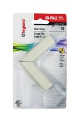 Legrand On-Wall 2.75 in. L Flat Elbow 1 pk