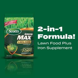 Scotts Green Max All-Purpose Lawn Food For All Grasses 10000 sq ft