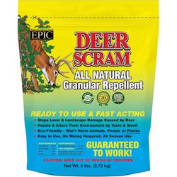 Epic Products Deer Scram Animal Repellent Granules For Deer 6 lb