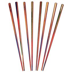 Totally Bamboo Baltique Marrakesh Multicolored Birch Wood Chopsticks