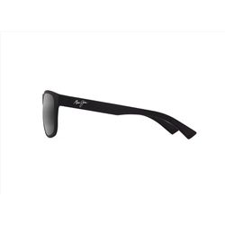 Maui Jim Puakea Sunglasses Men's Matte Black Frame Neutral Gray Lens Polarized