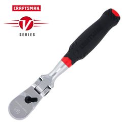 CRAFTSMAN V-Series 3/8 in. drive Comfort Grip Flex Head Ratchet 96 teeth