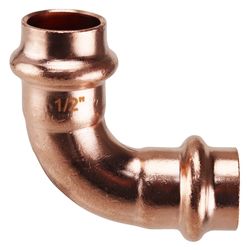 Pressfast 1/2 in. Press each X 1/2 in. D Press each Copper 90 Degree Elbow 30 pk