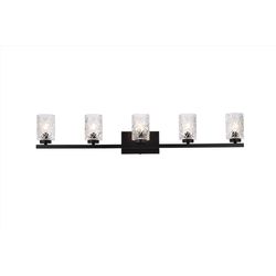Home Living 5-Light Black Wall Sconce