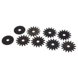 Forney 1-1/4 in. D X 1/4 in. thick Steel Cutter Set 9 pk