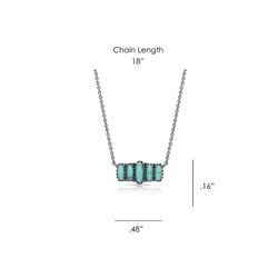 Montana Silversmiths Women's Bar Silver/Turquoise Necklace Water Resistant