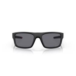 Oakley Drop Point Sunglasses Unisex Matte Black Frame Gray Lens