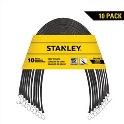 Stanley Tarp Strap 15 in. L 10 pk