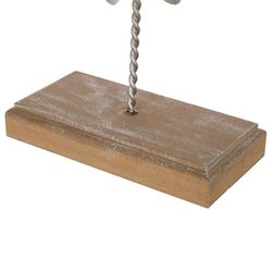 Glitzhome Gray Tree Table Decor 20.3 in.