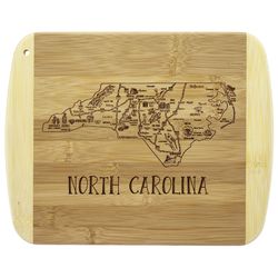 Totally Bamboo A Slice of Life 11 in. L X 8.75 in. W X 0.5 in. Bamboo Cutting Board
