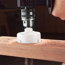 Century Drill & Tool Shark Tooth 2-5/8 in. Bi-Metal Arbor Attached 1-7/8 in. L Hole Saw Arbor Includ